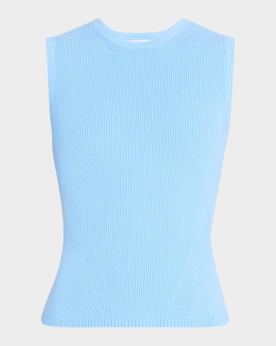 Sid Sleeveless Ribbed Top